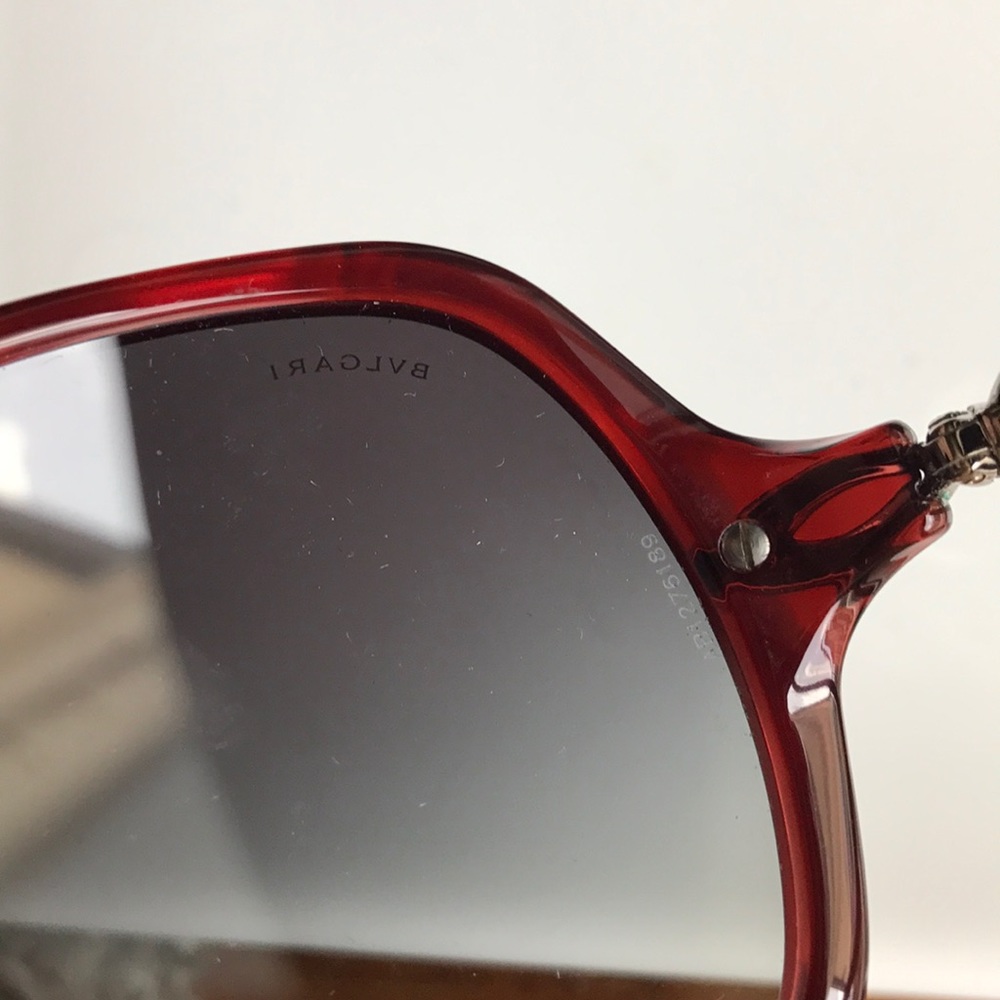 Bvlgari Oversized Crystal sunglasses NWOT - Picture 7 of 7